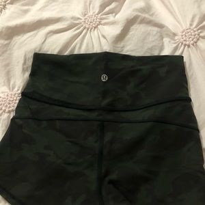Lululemon in movement shorts